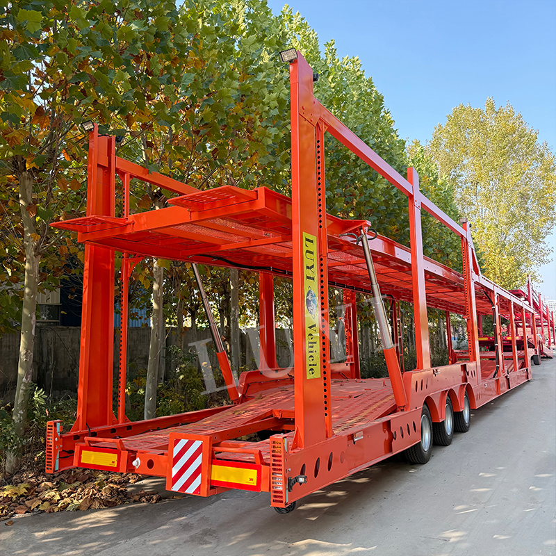 3 Axle Car Double Deck Transport Vehicle Car Carrier | Luyi Vehicle