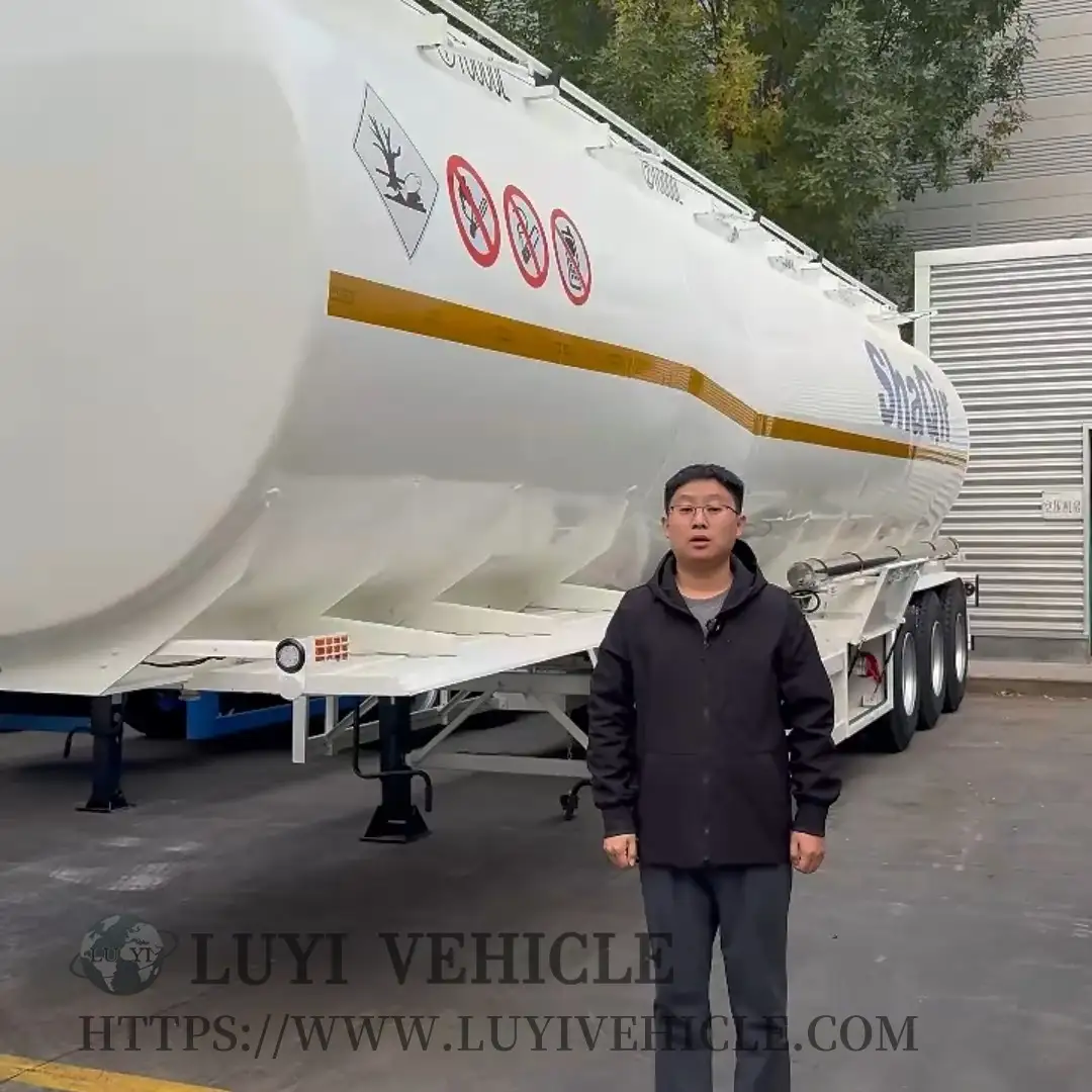 45m³ 4-Compartment Aluminum Tanker 1