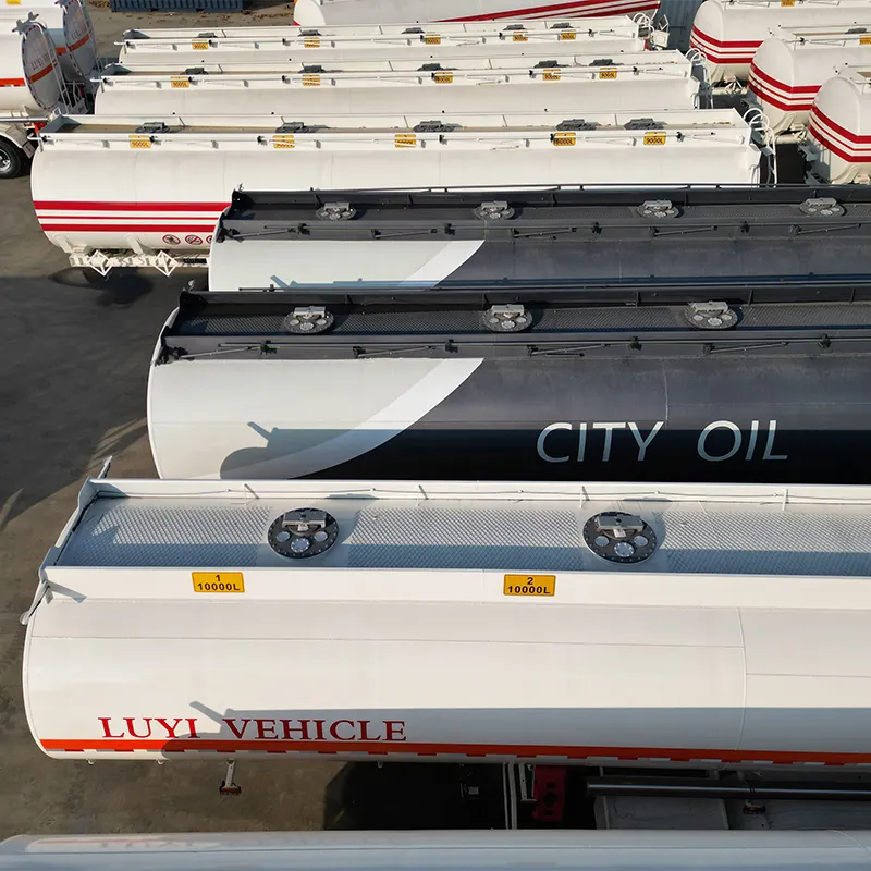 Lng Tanker Trailer Fuel Tanker Trailer Wholesale - Luyi Vehicle 8