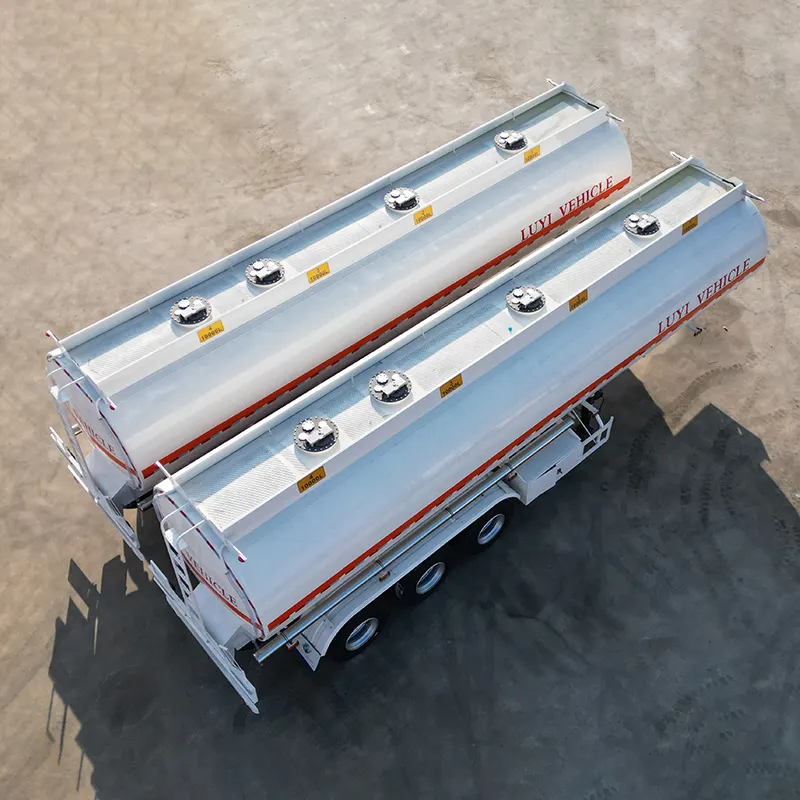 Lng Tanker Trailer Fuel Tanker Trailer Wholesale - Luyi Vehicle 7