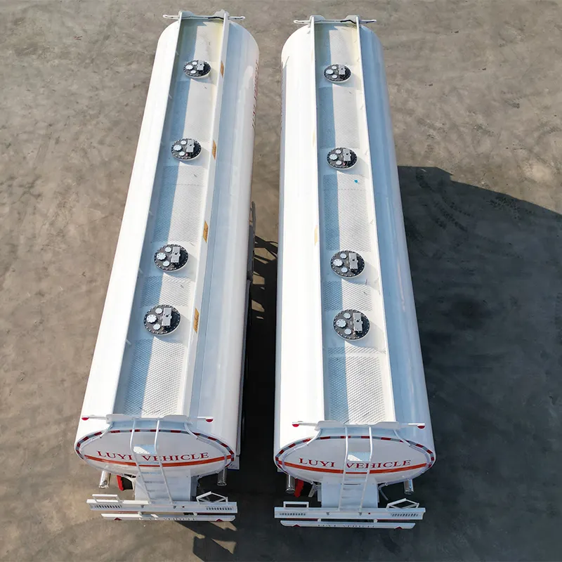 Lng Tanker Trailer Fuel Tanker Trailer Wholesale - Luyi Vehicle 5