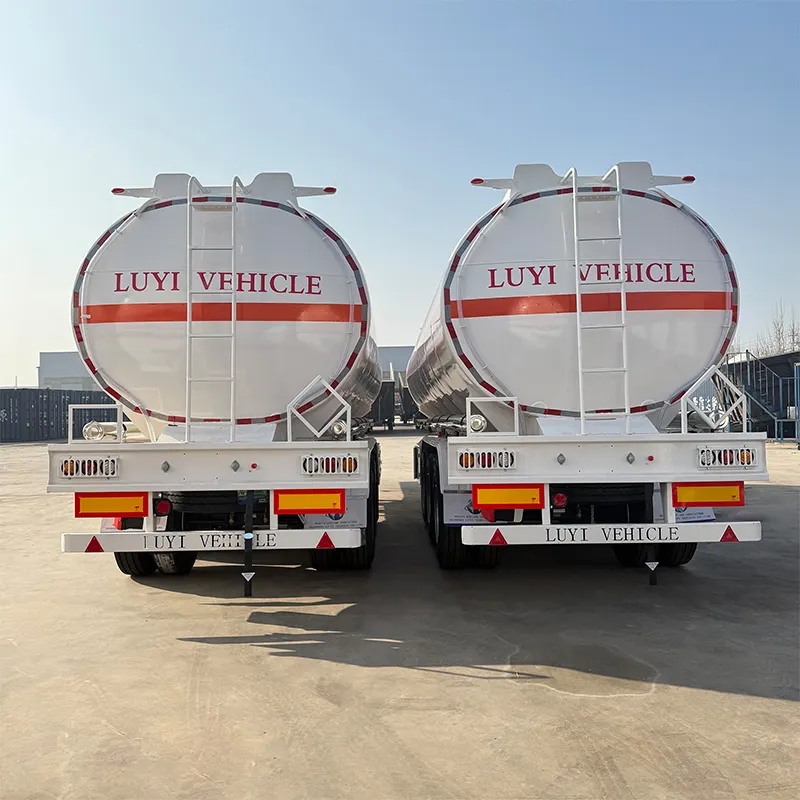 Lng Tanker Trailer Fuel Tanker Trailer Wholesale - Luyi Vehicle 6