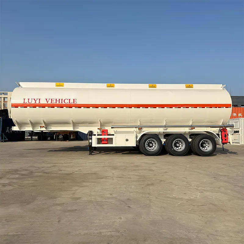 Lng Tanker Trailer Fuel Tanker Trailer Wholesale - Luyi Vehicle 4