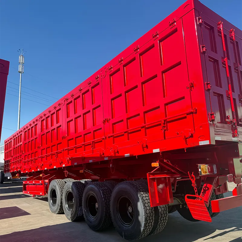 34 Ton Side Tipper Side Tipper Trailer Wholesale - Luyi Vehicle 7