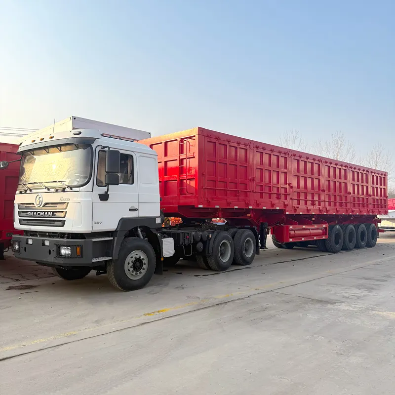 34 Ton Side Tipper Side Tipper Trailer Wholesale - Luyi Vehicle 9