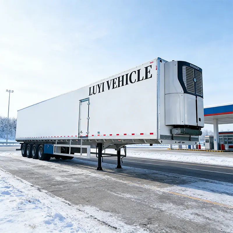 Gooseneck Refrigerated Trailer Refrigerated Trailer Wholesale - Luyi Vehicle 8