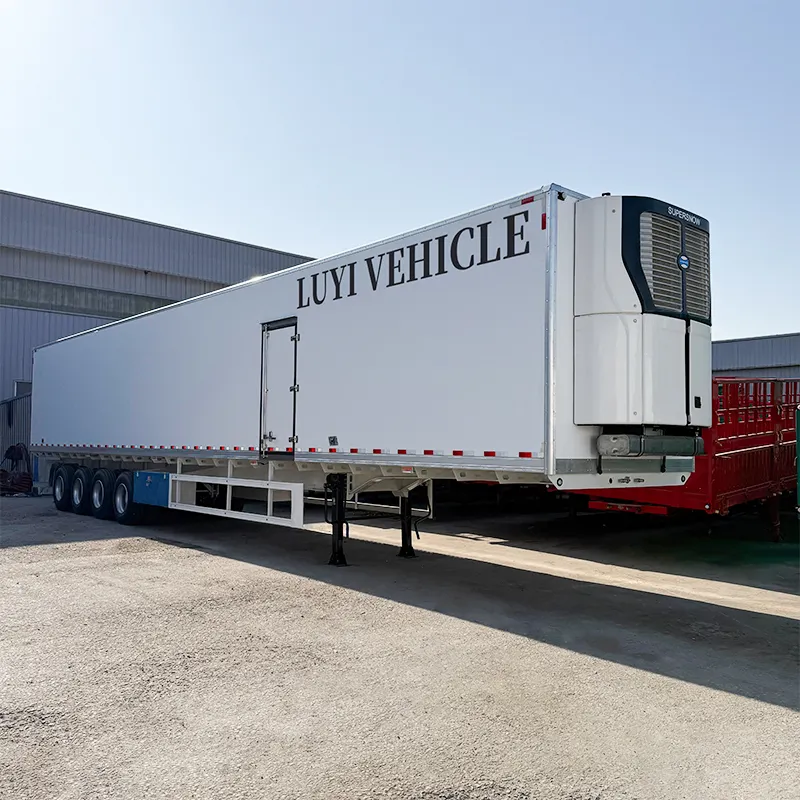 Gooseneck Refrigerated Trailer Refrigerated Trailer Wholesale - Luyi Vehicle 2