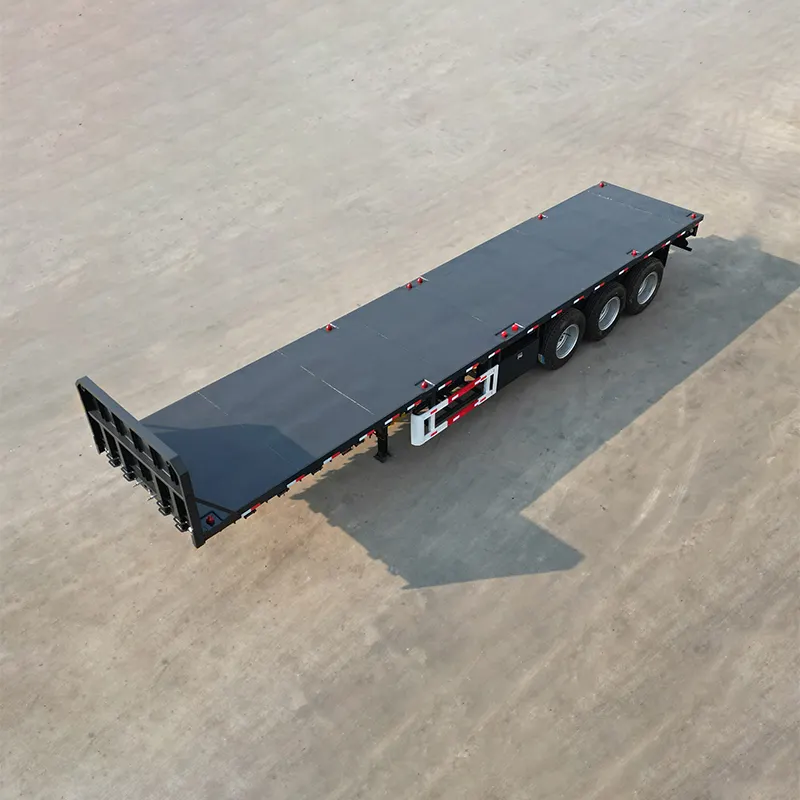 Flatbed Semi Trailer Manufacturers Products Wholesale - Luyi Vehicle 5