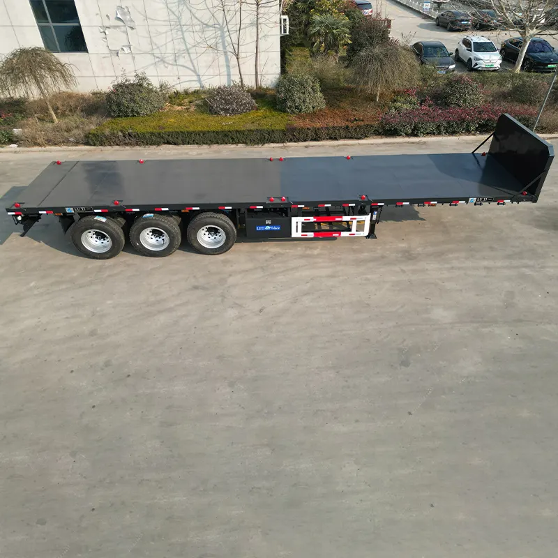 Flatbed Semi Trailer Manufacturers Products Wholesale - Luyi Vehicle 4