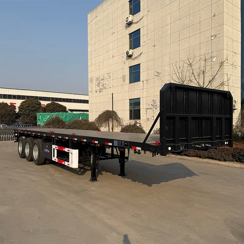 Flatbed Semi Trailer Manufacturers Products Wholesale - Luyi Vehicle 6