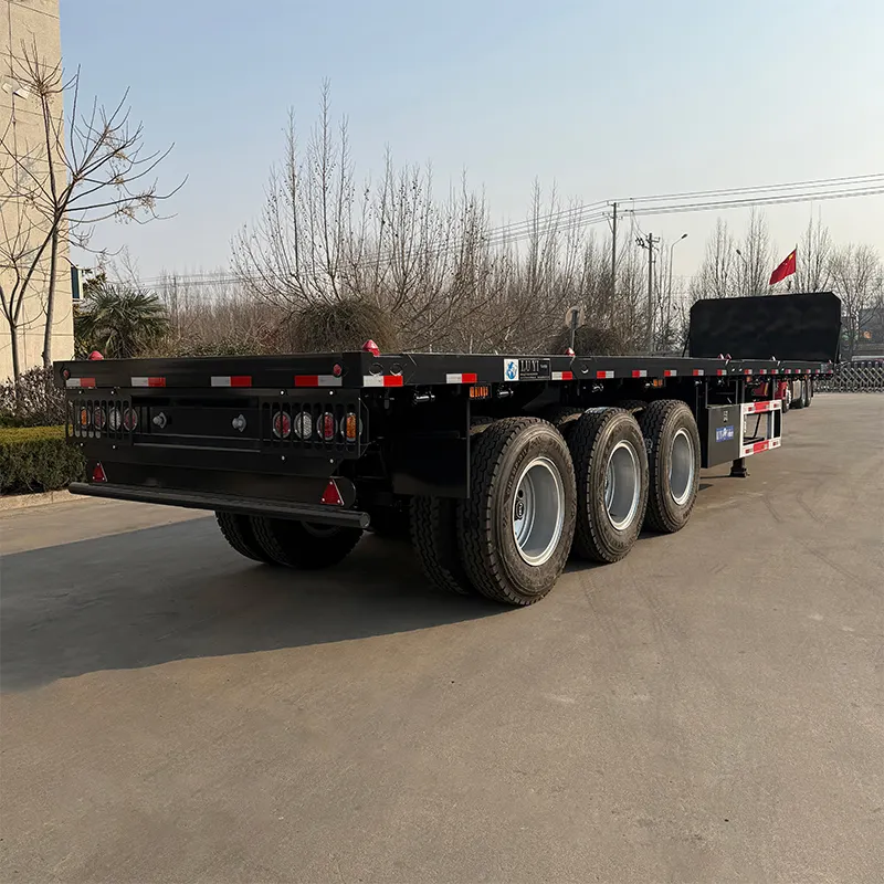 Flatbed Semi Trailer Manufacturers Products Wholesale - Luyi Vehicle 7
