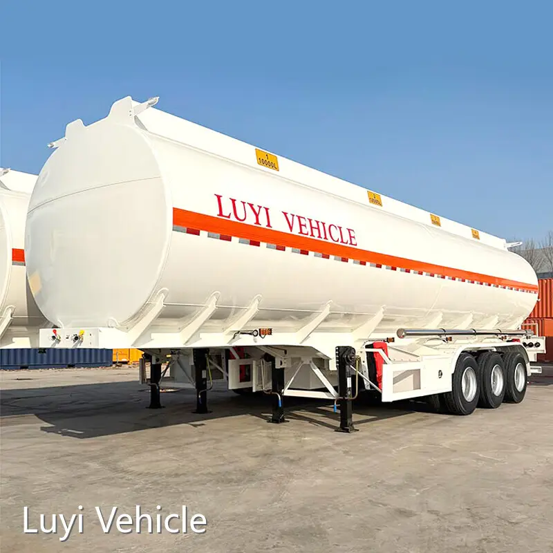 Lng Tanker Trailer Fuel Tanker Trailer Wholesale - Luyi Vehicle 1
