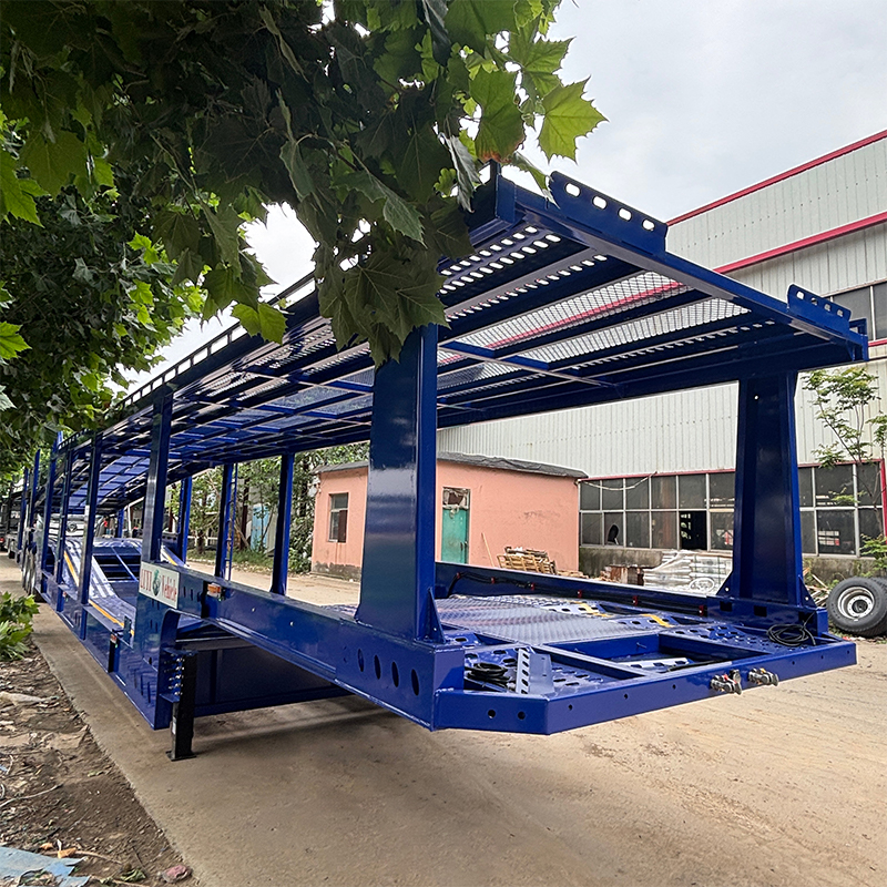 8 Car Double Layer Auto Transport Trailer 8