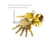 residence zinc alloy door lock for timber door on sale for indoor FUYU 6