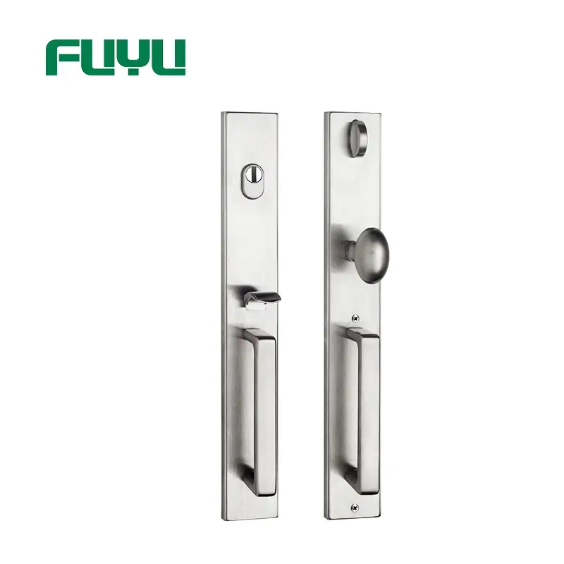 High Security Stainless Steel 304 Handle Door Lock with Grade 3 cylinder 1