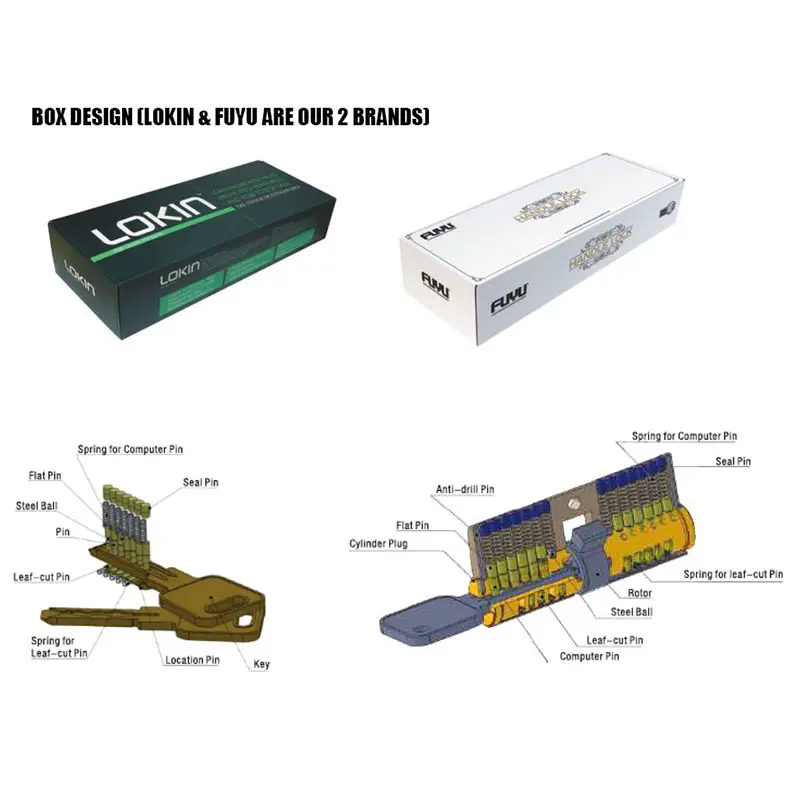 custom internal door locks manufacturer for mall1 3