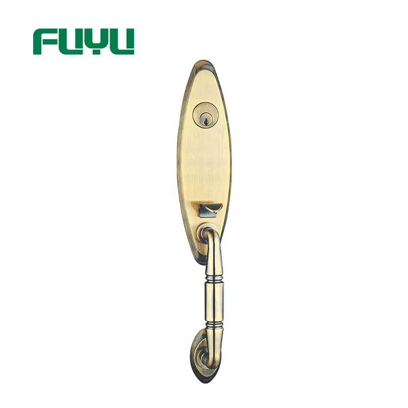 Dubai Plain Style Easy To Install Door Handle Locks 1