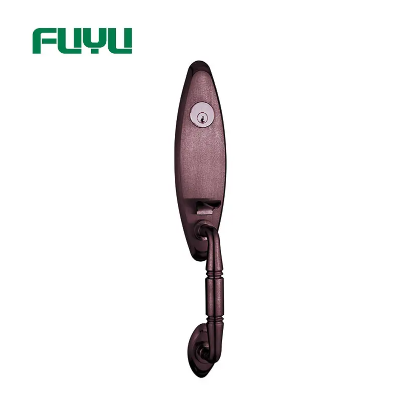 FUYU custom grip handle door lock for sale for shop 3