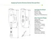 FUYU custom grip handle door lock for sale for shop 6