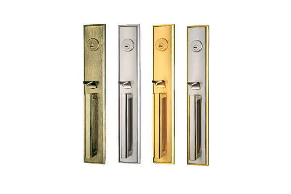 Top Security American Mortise Cylinder Type Main door Big Handle Lock 2