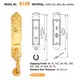 FUYU lock material quality locks suppliers for mall 6