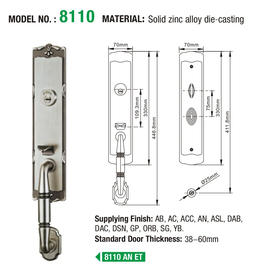 quality best locks for home long with latch for mall 6