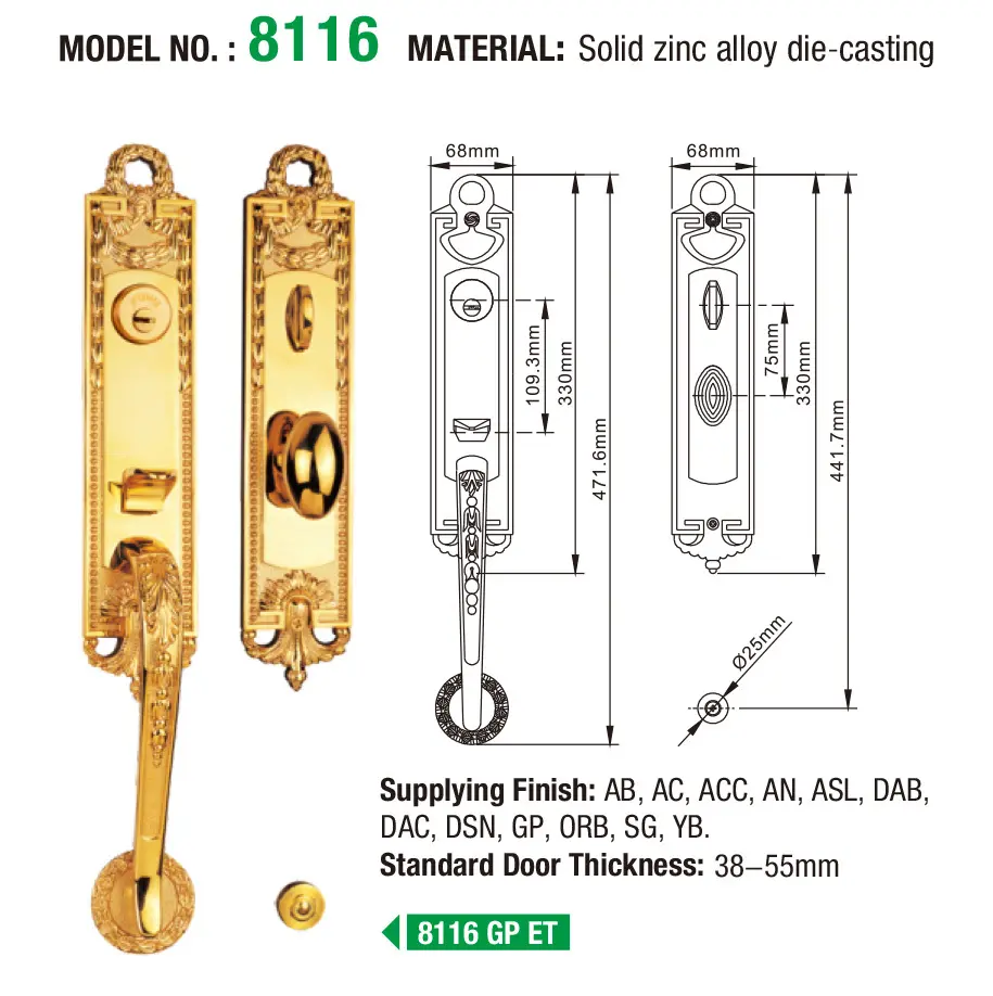 FUYU china best door security lock suppliers for home 6