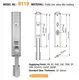 FUYU durable lock manufacturing on sale for mall 6