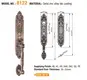 FUYU durable zinc alloy handle door lock meet your demands for shop1 6