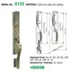 FUYU alloy mortise handle lock cylinder for home 6