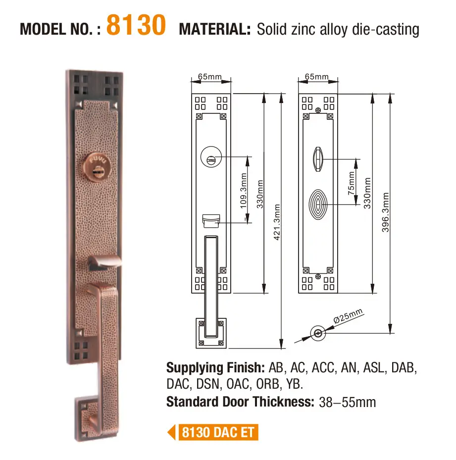 FUYU durable lock manufacturing meet your demands for wooden door 6