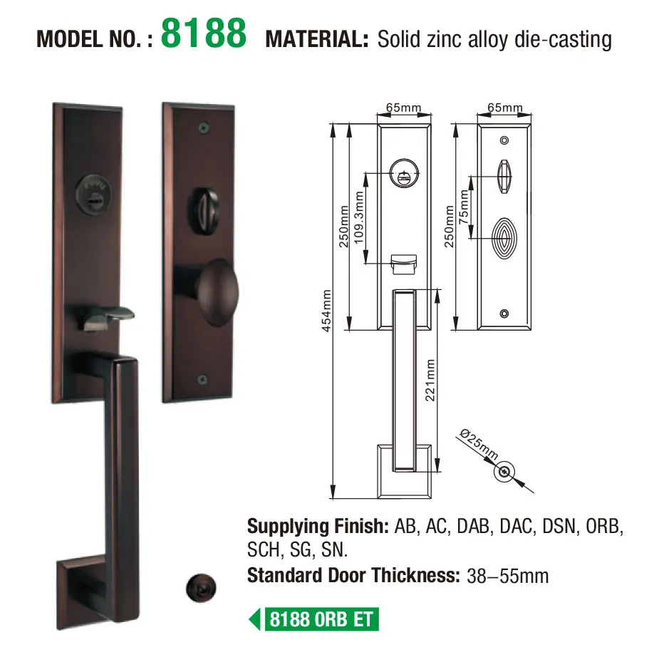 modern mortise deadbolt metal interior for residential 6