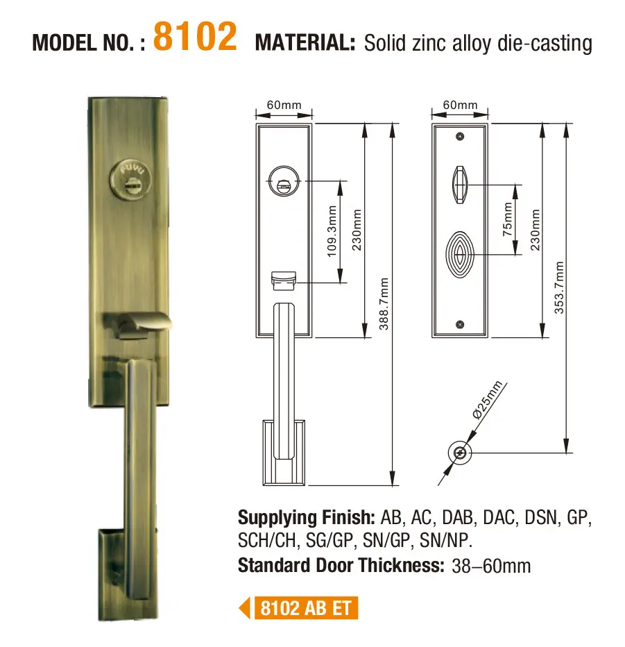 metalmortise lock installation security interior for residential 6