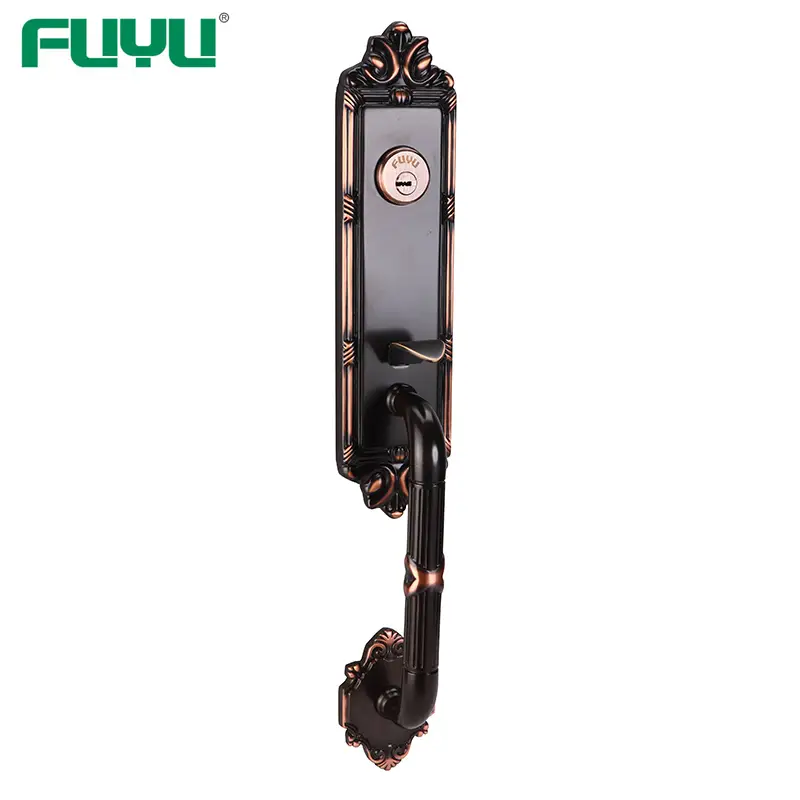 Anti-panic single latch bolt mortise brass door lock for home 1
