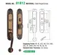 FUYU lock manufacturing with international standard for entry door 6