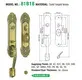 FUYU brass mortice lock on sale for mall 6