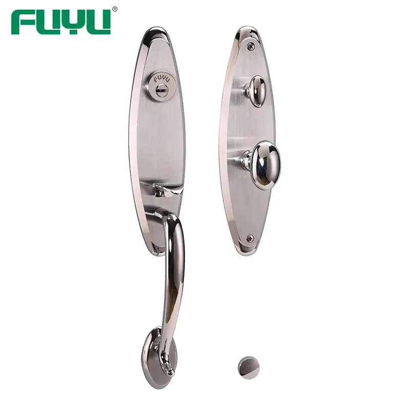 Stainless steel 304 grip handle lock for entrance door 1