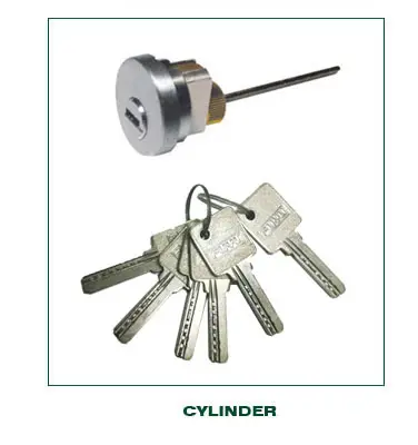 FUYU security stainless steel handle door locks with international standard for home 4