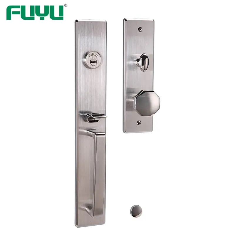 Stainless Steel 304 Single Cylider Mortise Handleset Locks 1