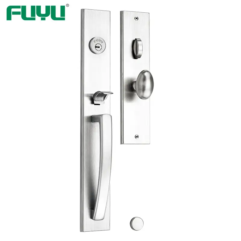 Stainless Steel 304 Single Cylinder Mortise Handle set Locks 1
