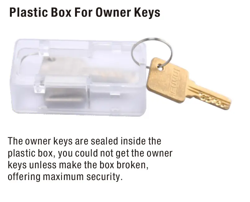 FUYU oem 5 lever lock with latch for indoor 5