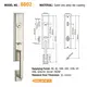 FUYU best inside mortise lock company for entry door 7