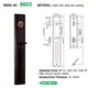 FUYU best high security door locks manufacturer for entry door 7