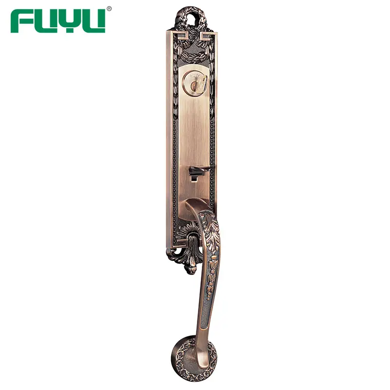 Zinc alloy key handle door lock 1