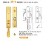 FUYU durable lock manufacturing with latch for entry door1 7