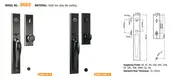FUYU high security door locks for sale for home1 7