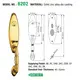 FUYU grip mortise lock installation with hardness for home 8