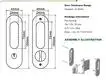 FUYU sliding door lock with key for sale for home 3