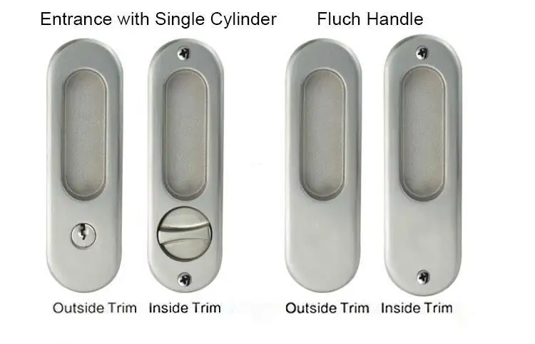 FUYU sliding door lock with key for sale for home 2