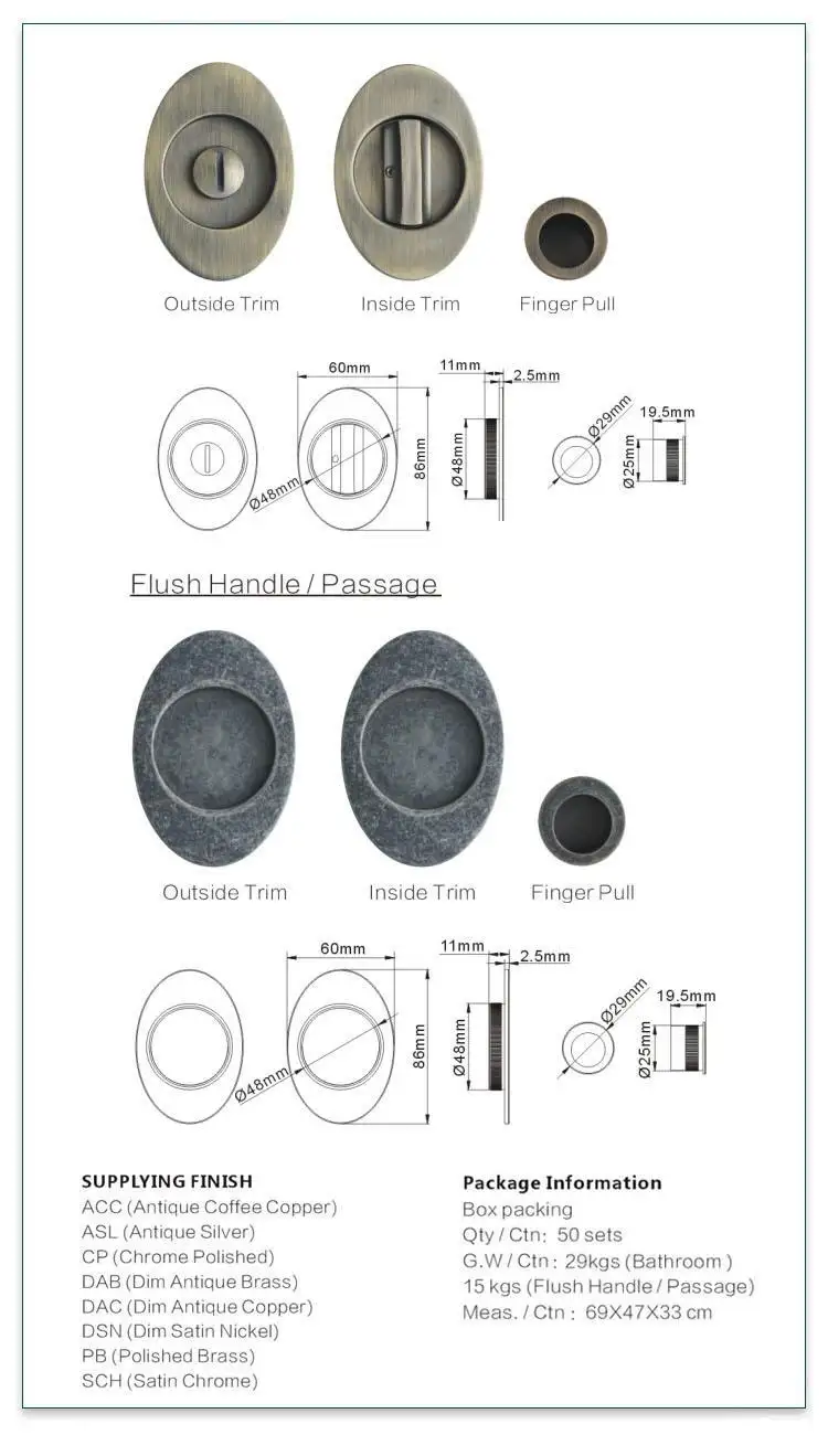 FUYU high security zinc alloy lock meet your demands for entry door 4